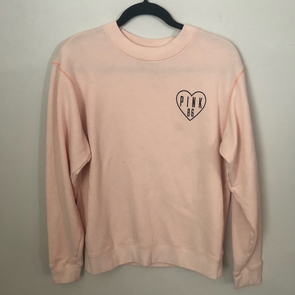 Light Pink VS PINK Crewneck